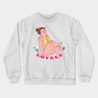 lovely chubby Crewneck Sweatshirt